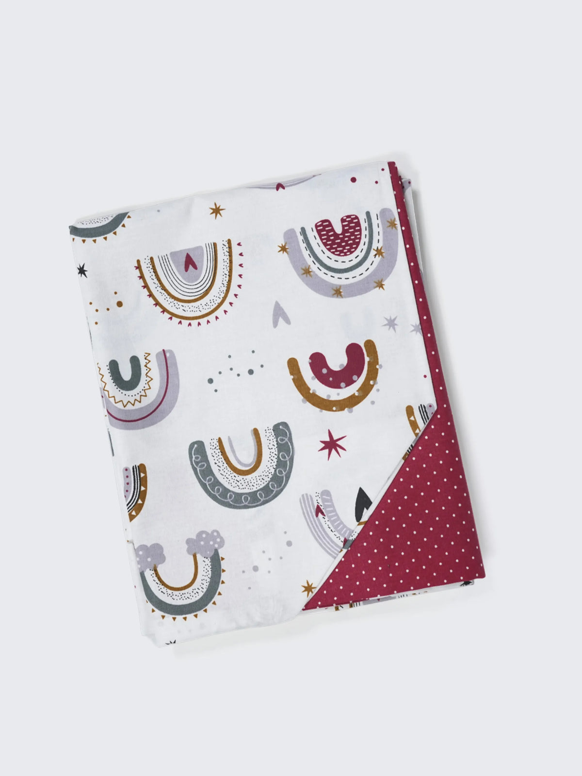 TSG Mix & Match Cotton Baby Thottil/Jhula/Cradle - Rainbow Polka Dot