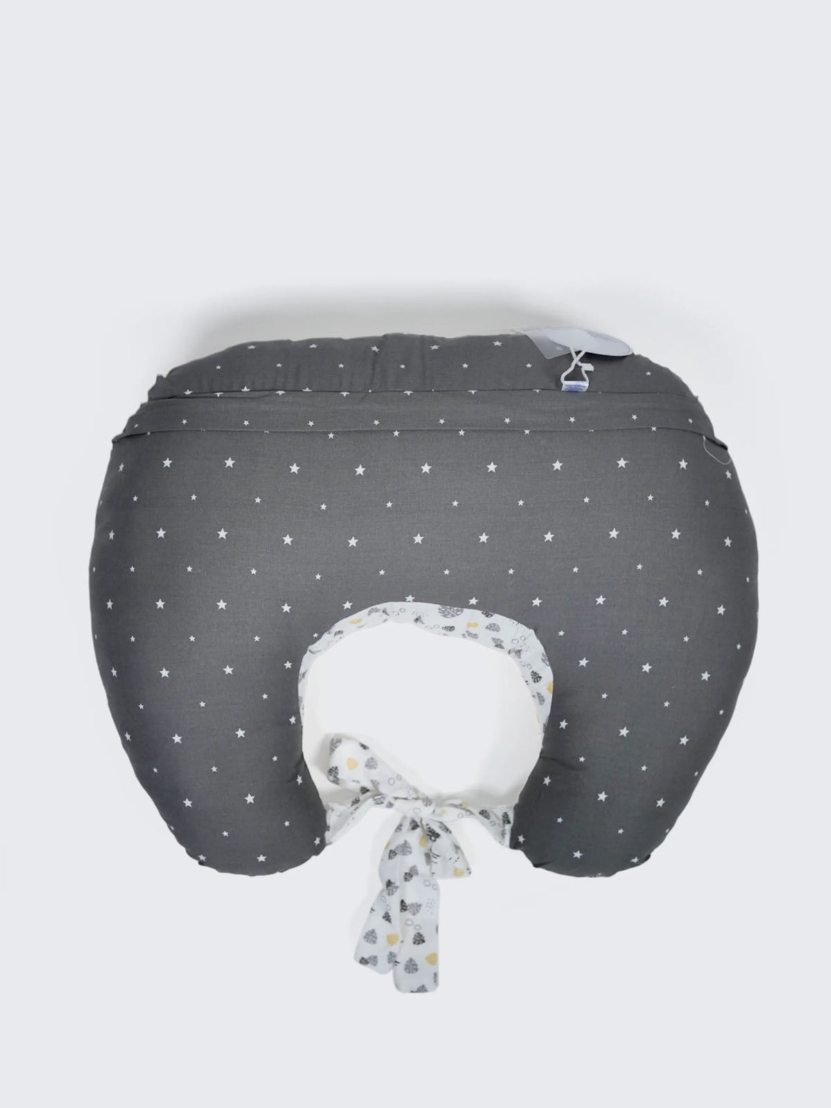 Baby Feeding Pillow - Grey & White