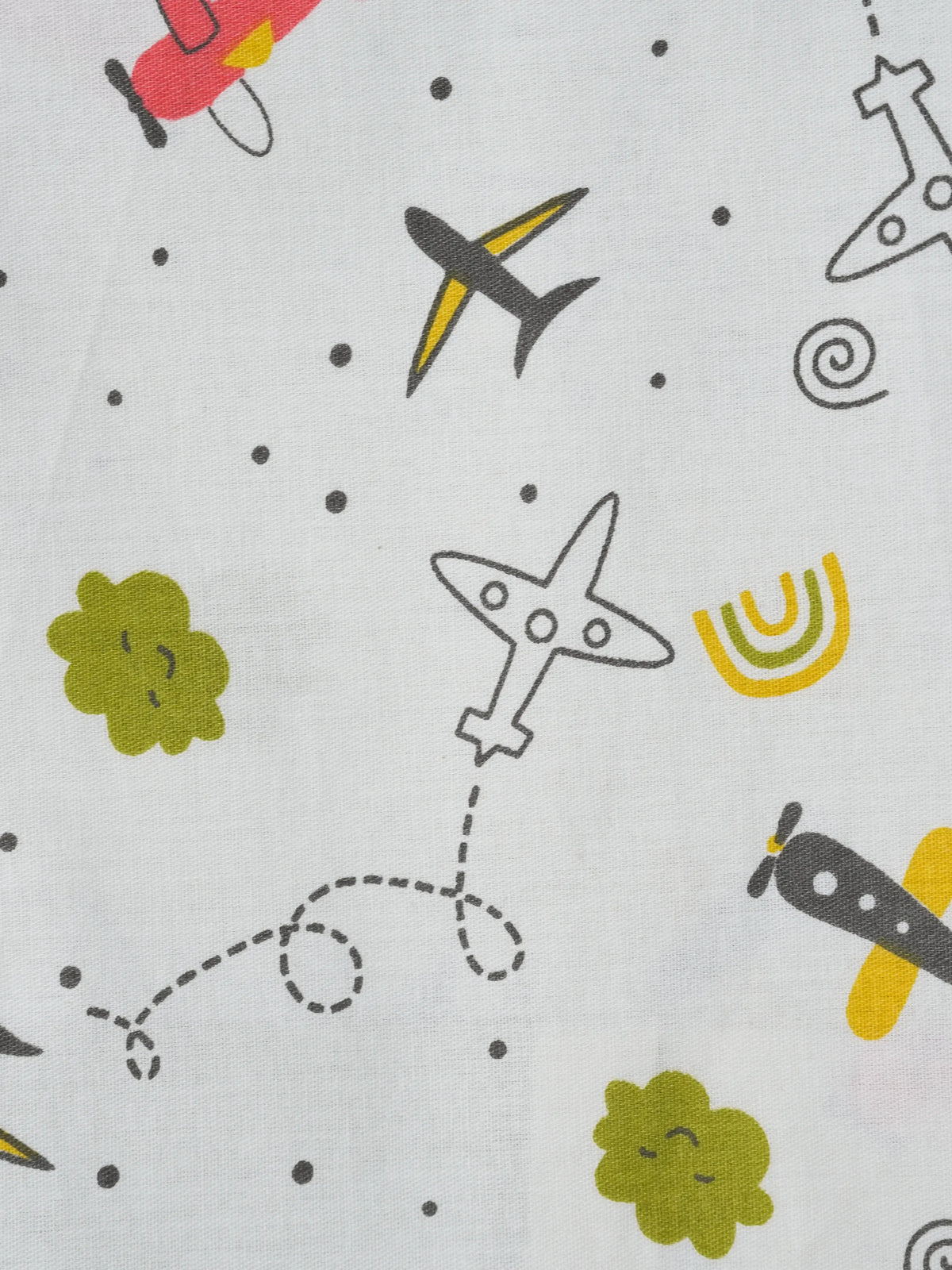 TSG Mix & Match Cotton Baby Thottil/Jhula/Cradle - Airplane