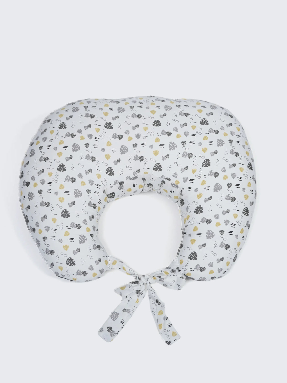 Baby Feeding Pillow - Grey & White