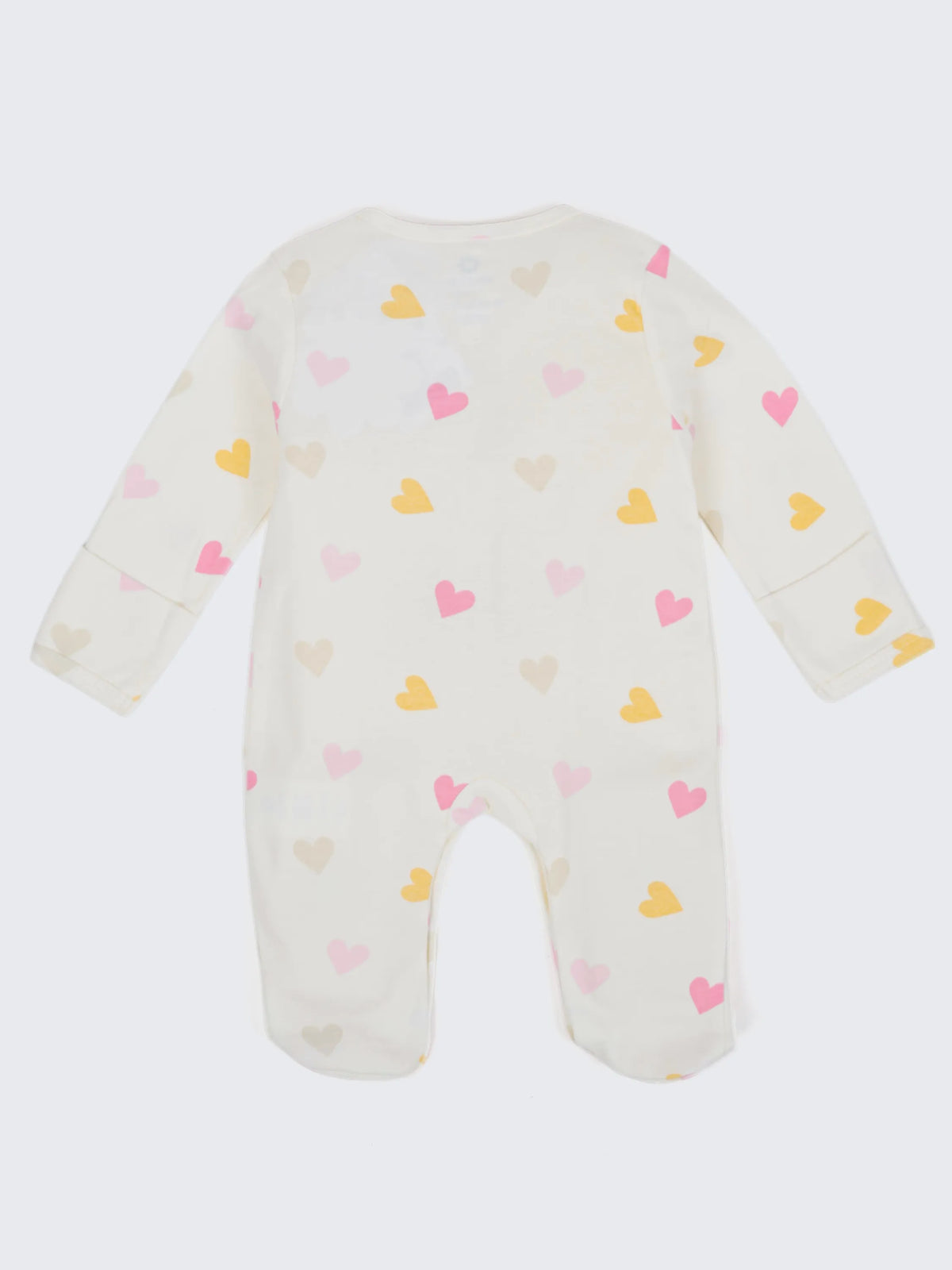 Unisex Baby Heart Print Sleepsuit