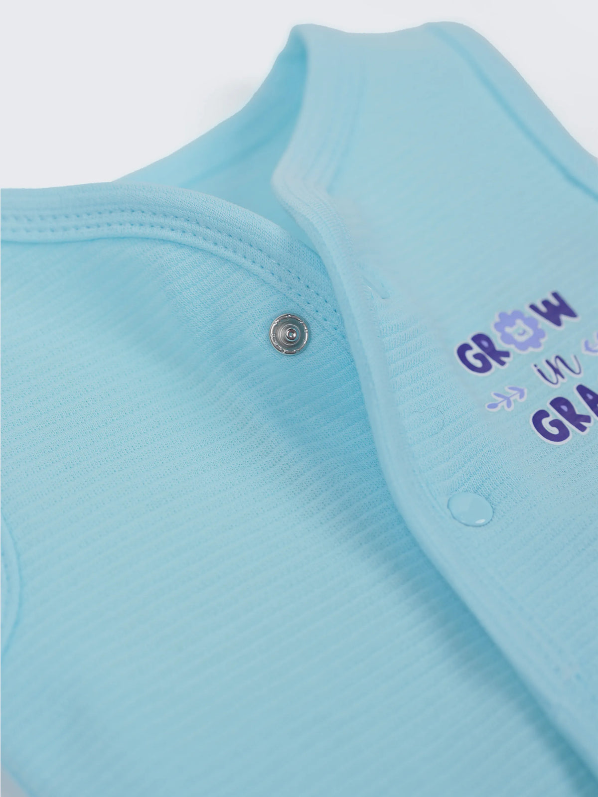 Baby Sleeveless Jabla & Shorts Set - Blue