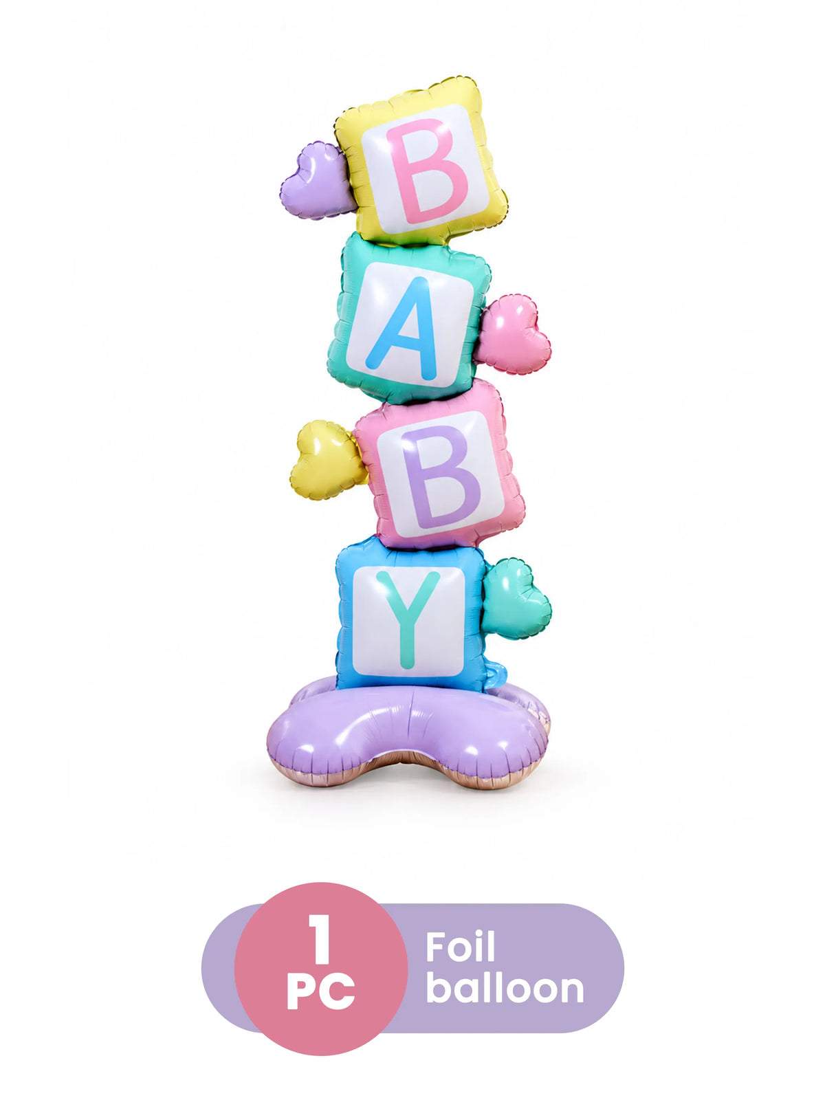 Baby ABC Alphabet Foil Balloon – Multicolor
