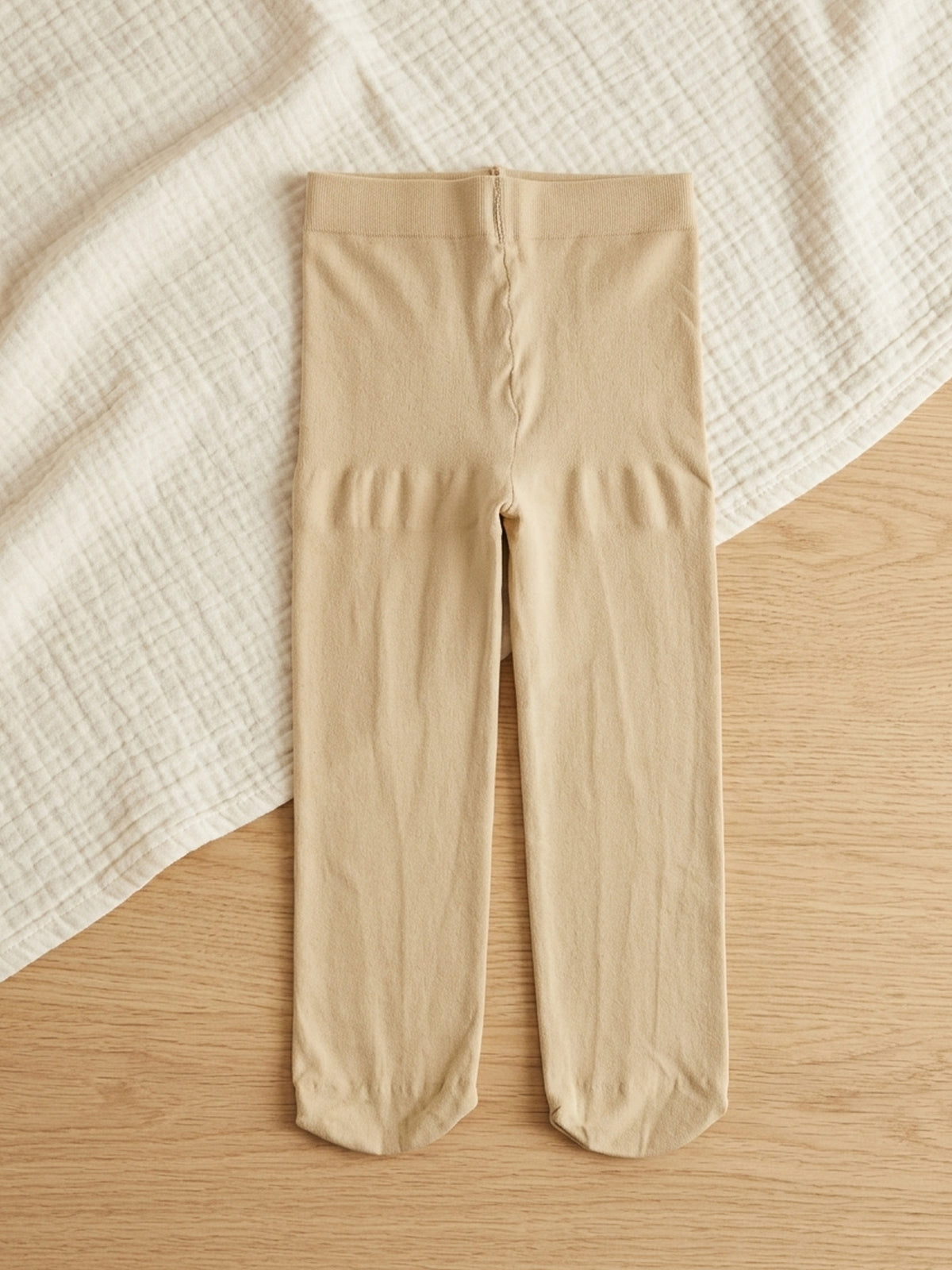 Baby Footed Tights-Beige