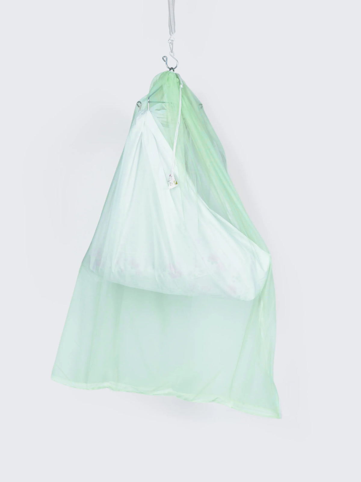 Soft Mosquito Cradle Net - Mint Green
