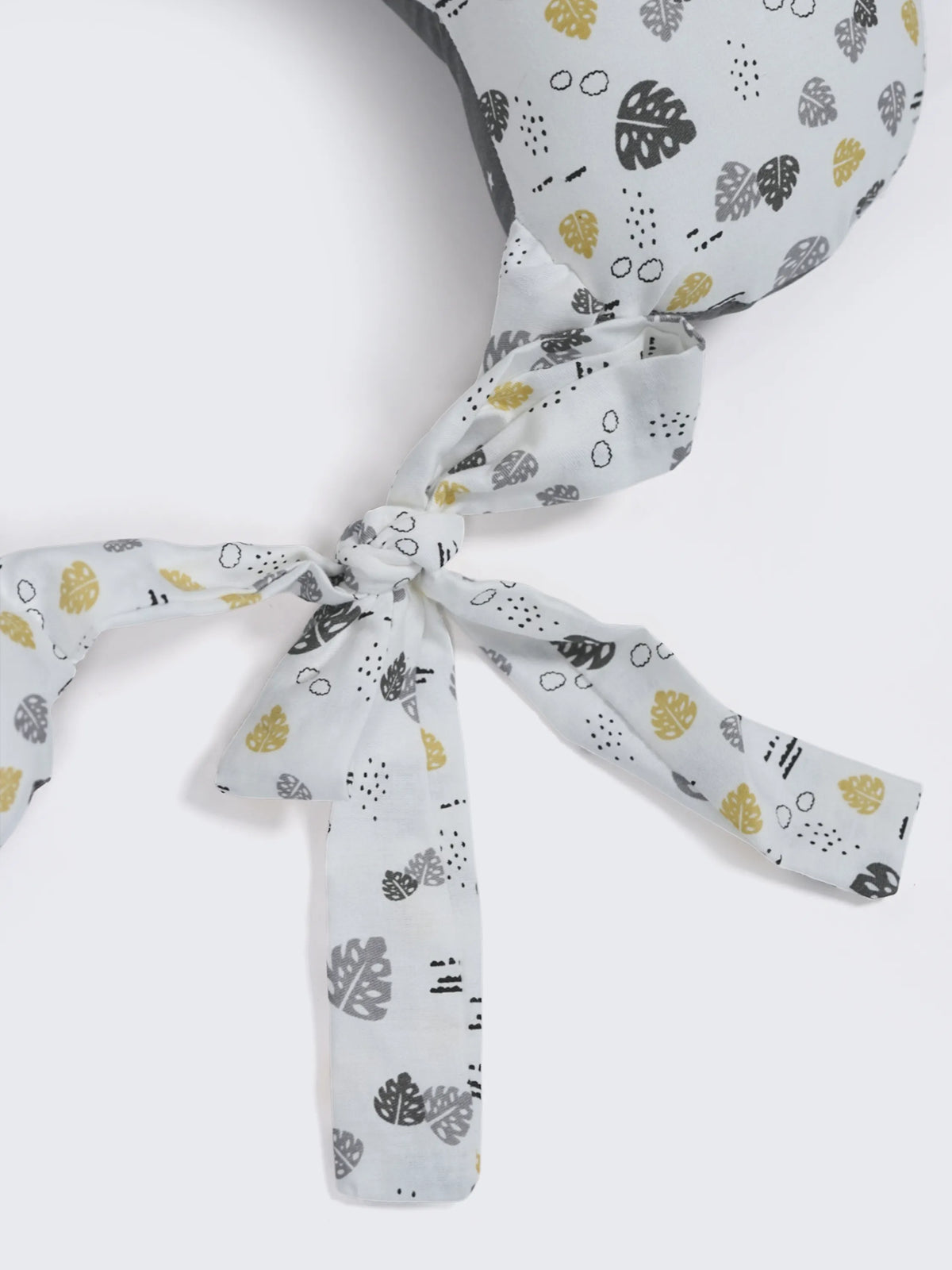 Baby Feeding Pillow - Grey & White