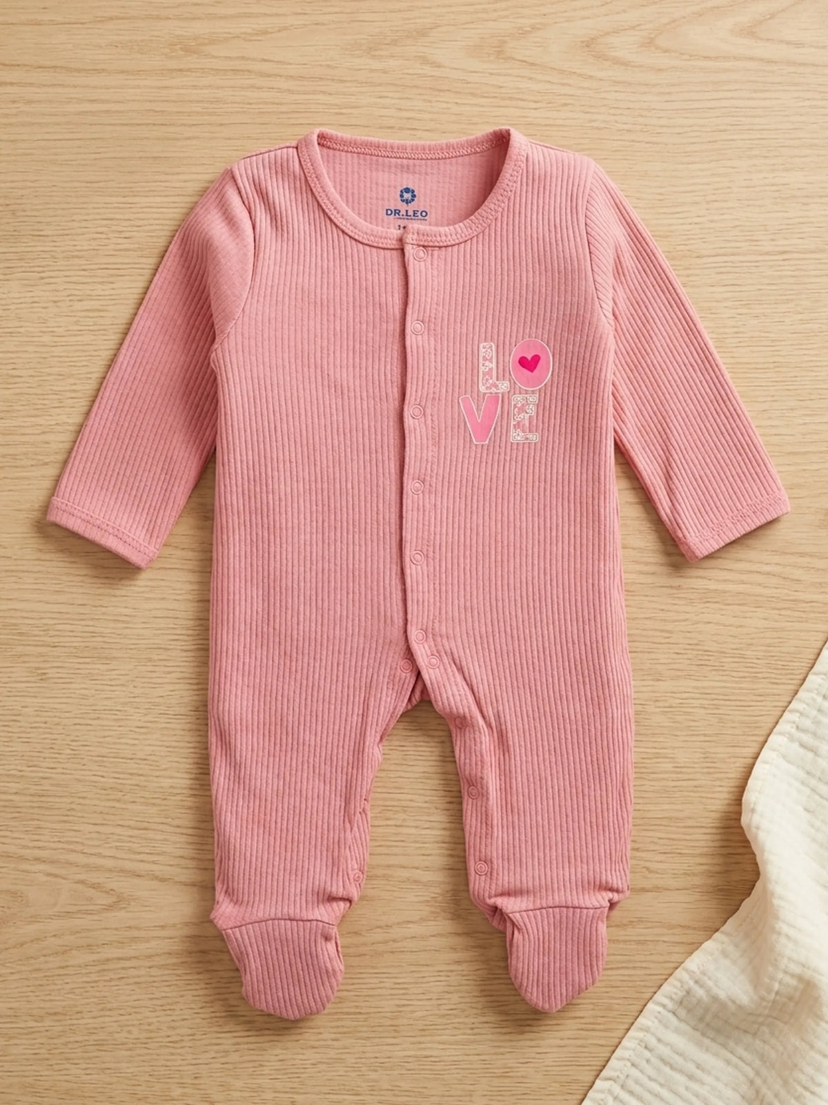 Pink Unisex Baby Sleepsuit - 3-6 Months
