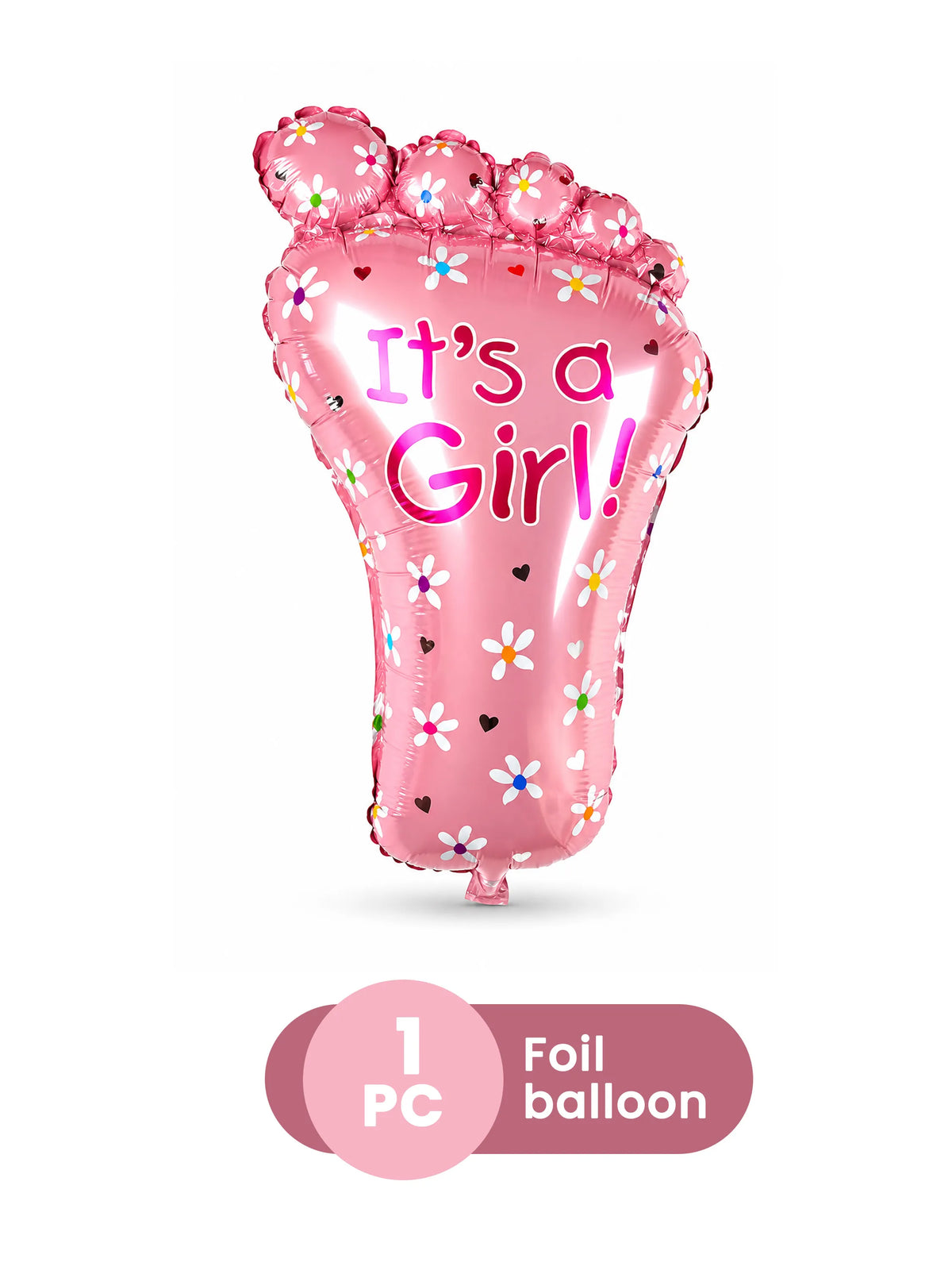 Footprint Foil Balloon - 1 Pc