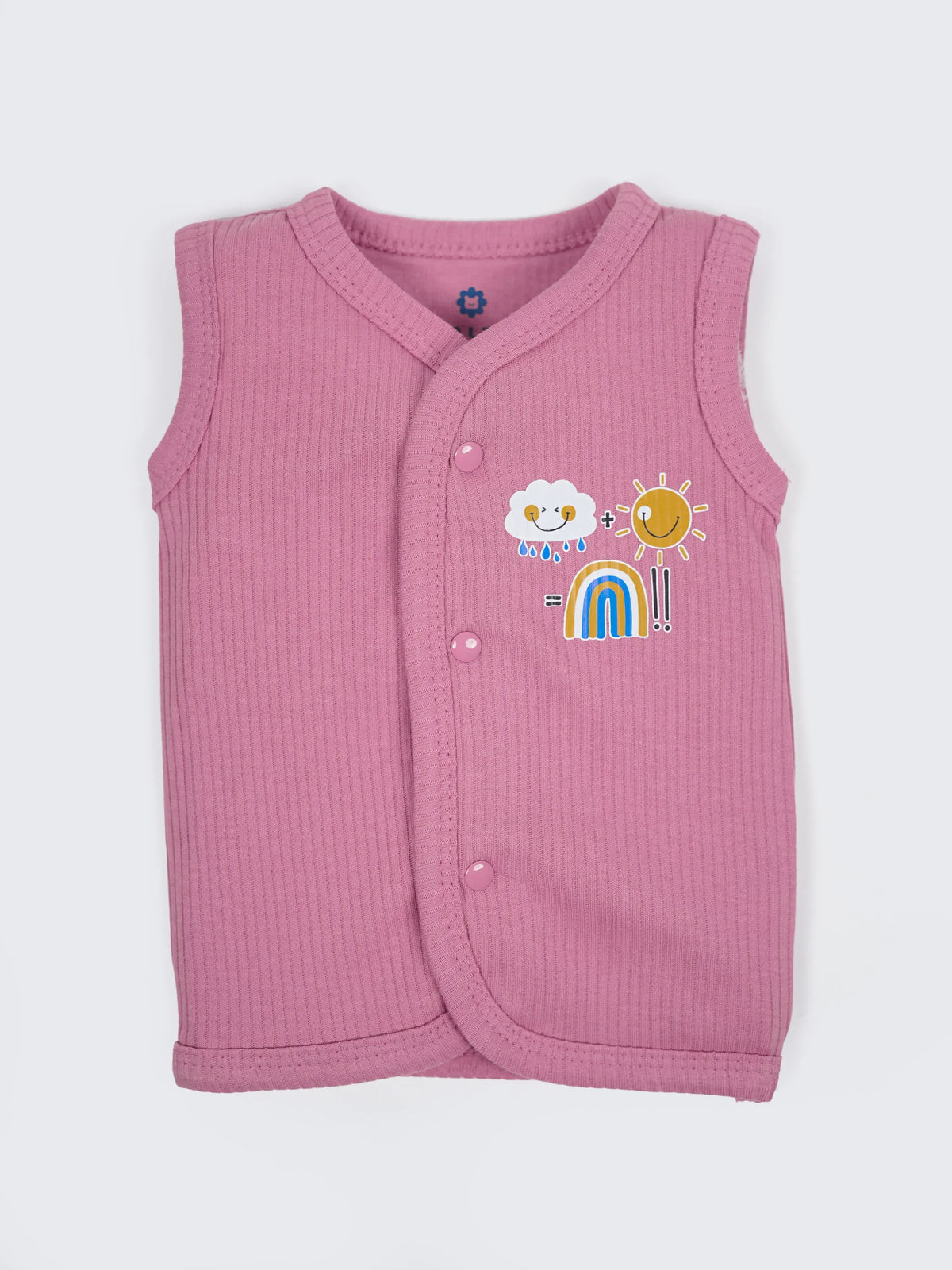 Baby Sleeveless Jabla & Shorts Set - 0-3 Months