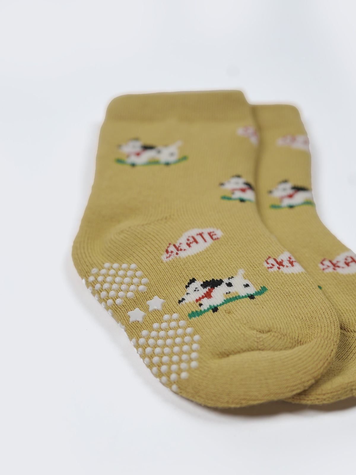 Kids Anti-Slip Cotton Socks – Pack of 2
