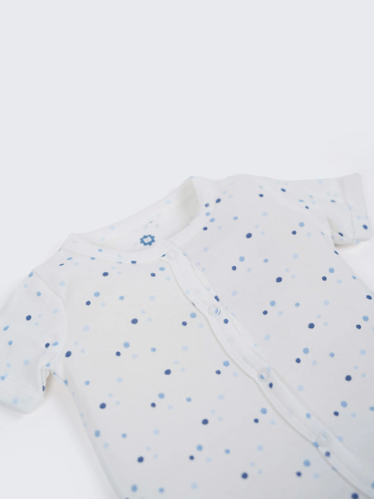 Unisex Baby Jumpsuit Dot Printed