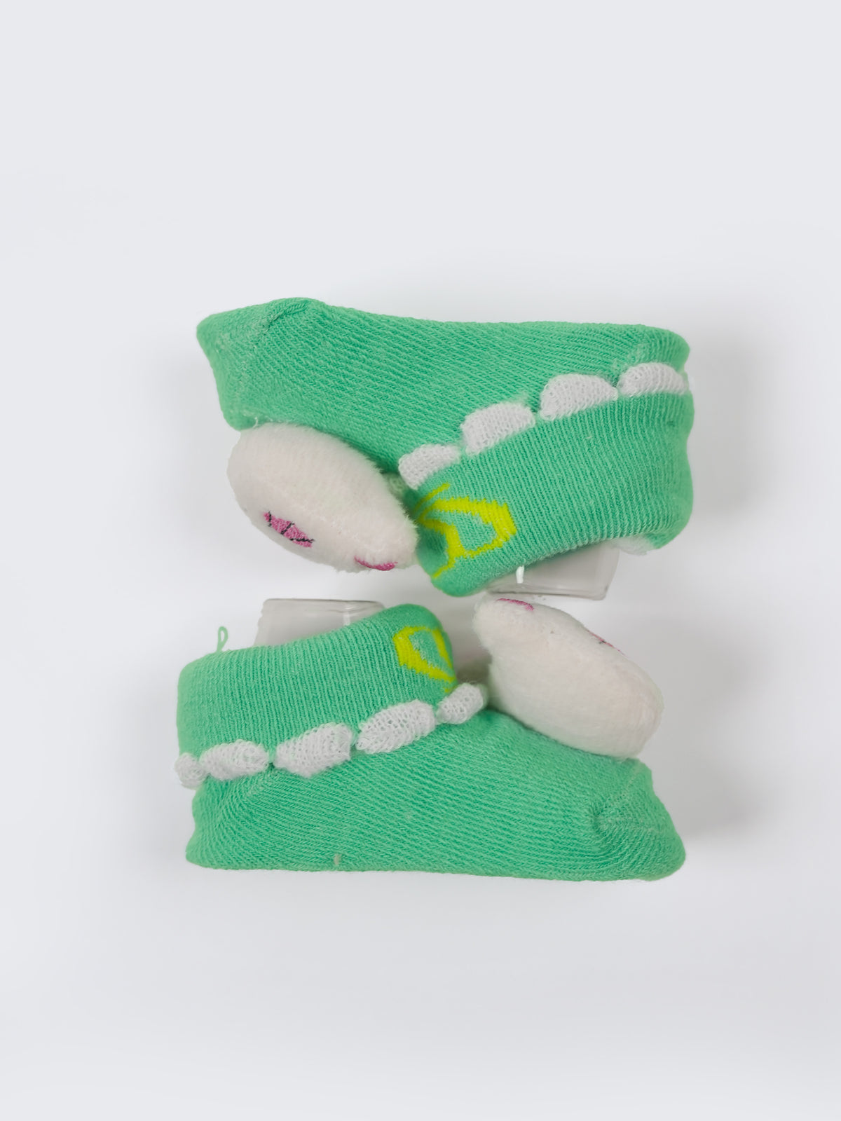 Baby Plush Rattle Socks Cupcake & Cat Design