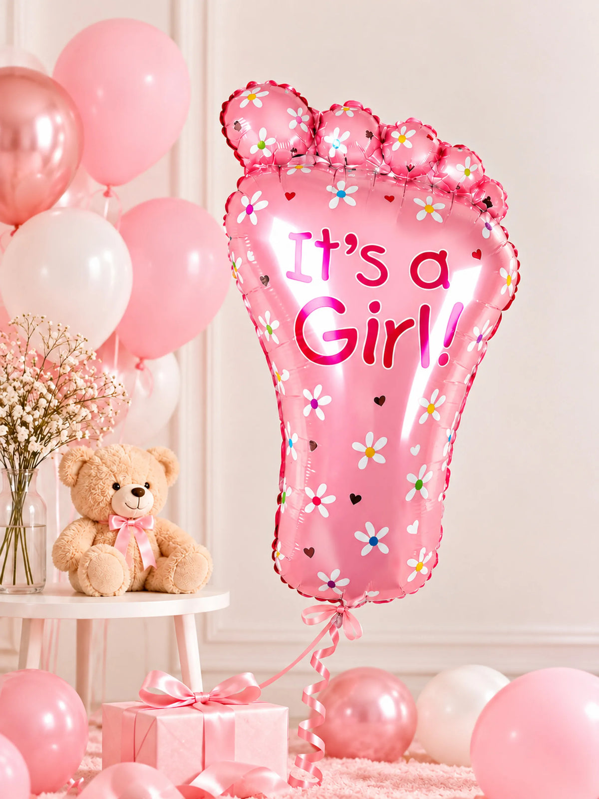 Footprint Foil Balloon - 1 Pc