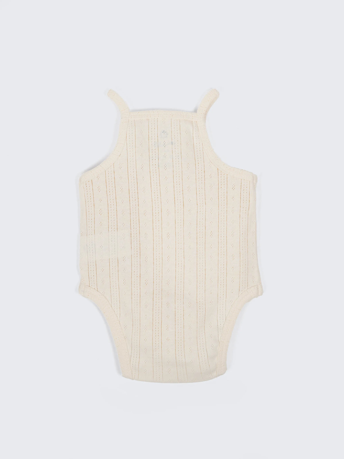 Baby Girls Pink Pointelle Bodysuit 2 Piece Combo