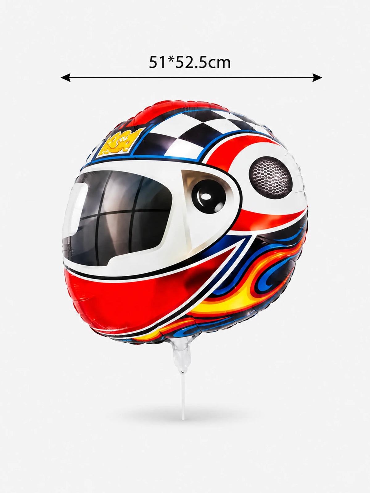 5-Piece Racing Motorcycle Foil Balloon Set