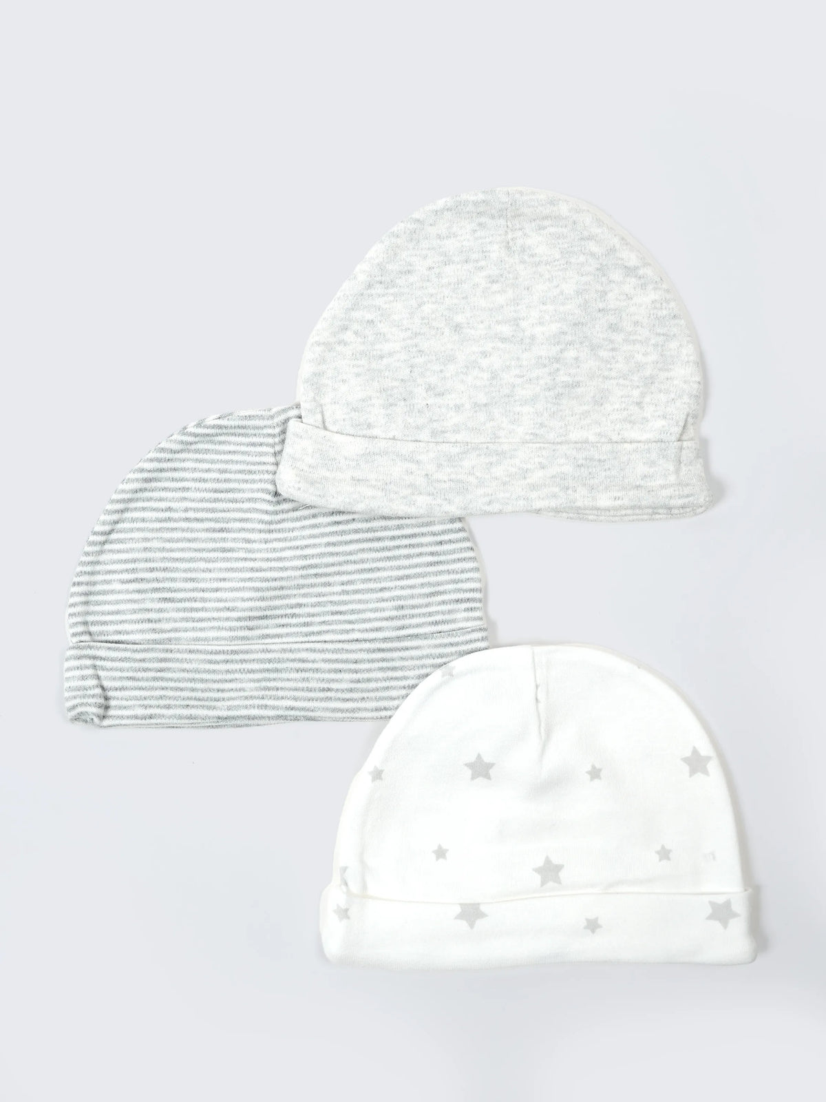 Baby Cotton Cap 3 Pack -Assorted Prints