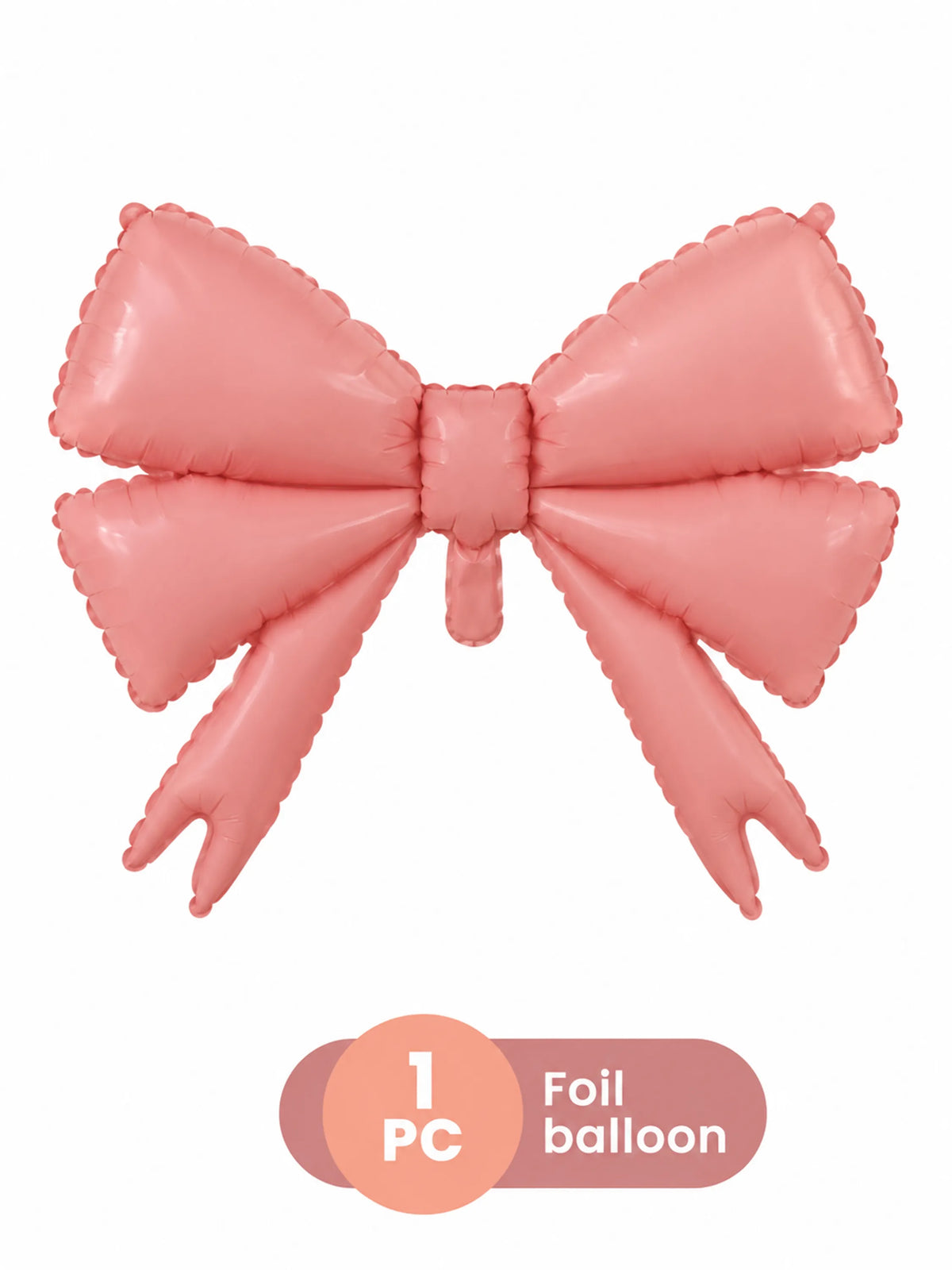 Bow Foil Balloon Mylar Party Decor 1-Piece