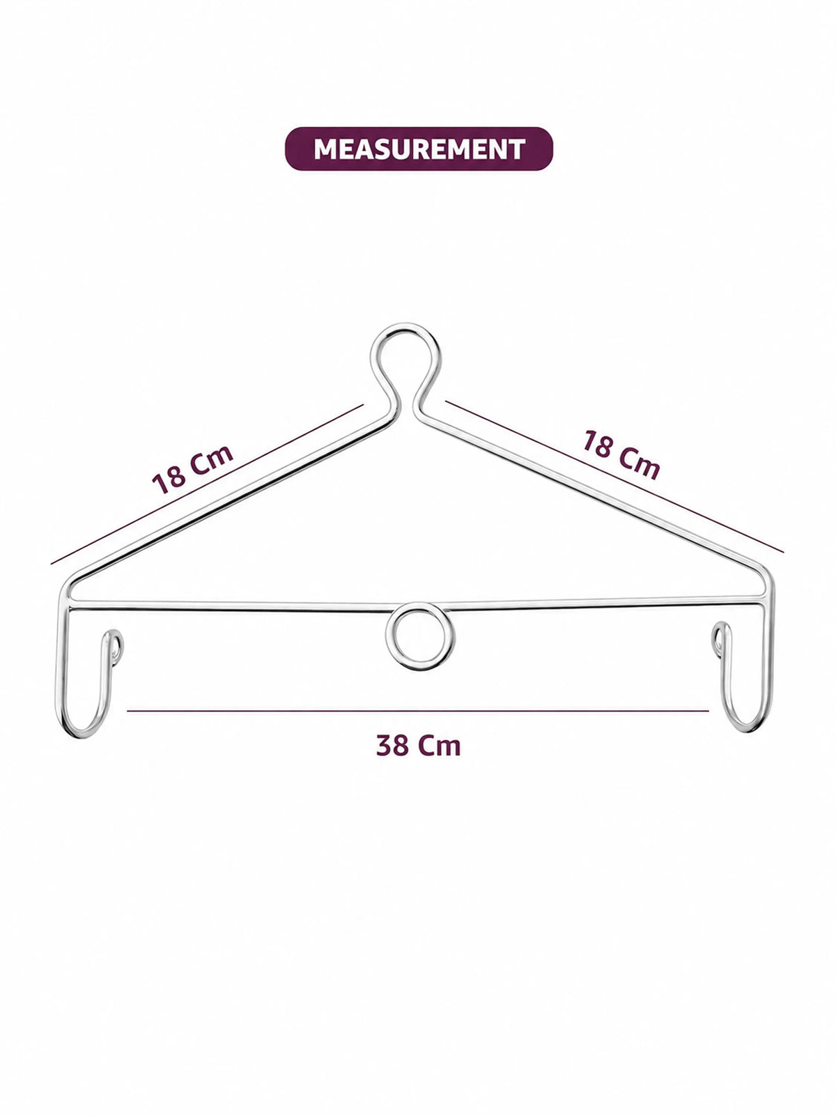 Baby Cradle Hanger with Center Ring