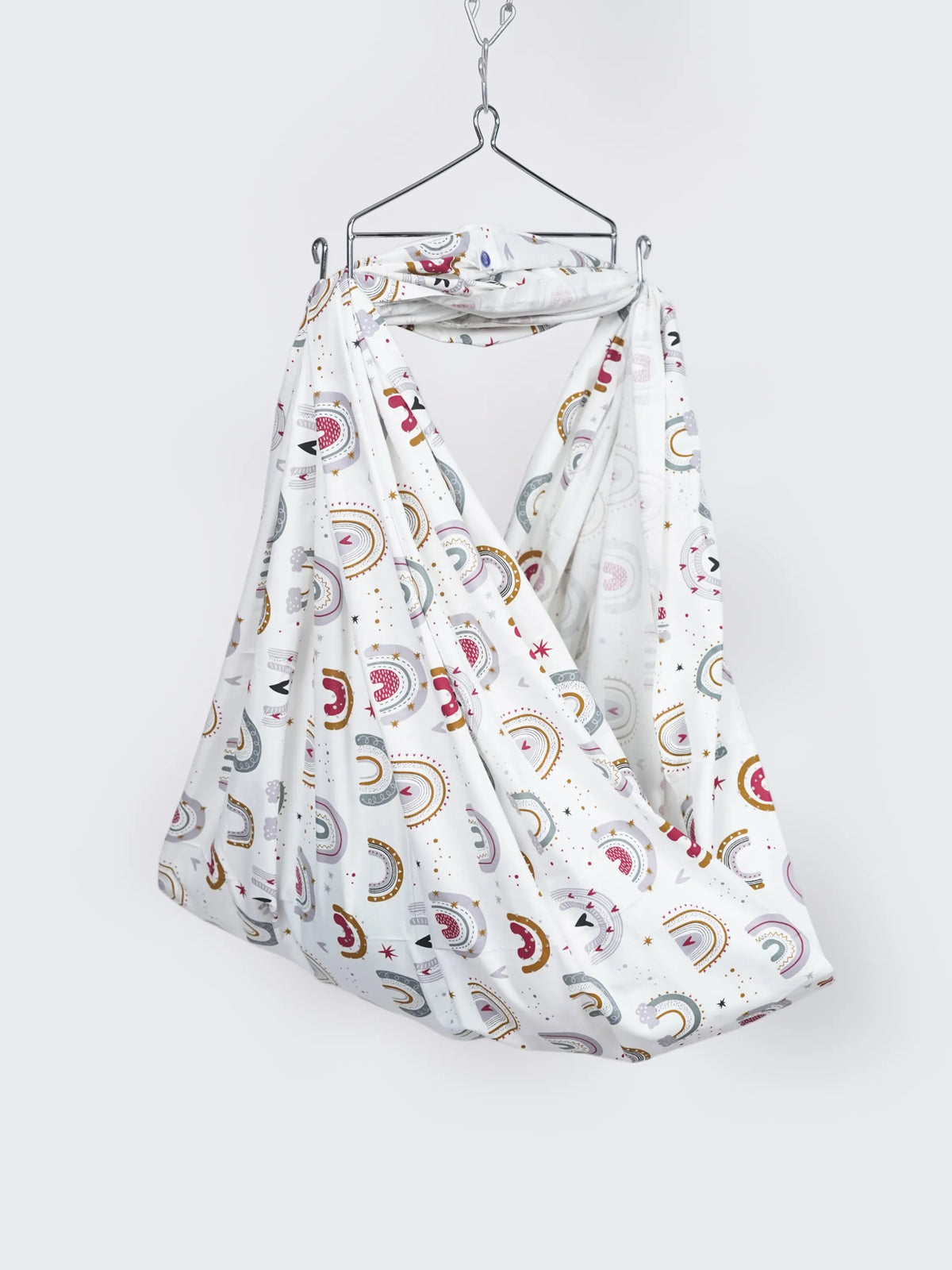 Brenza 5-in-1 Baby Cradle Combo Set - Rainbow Print