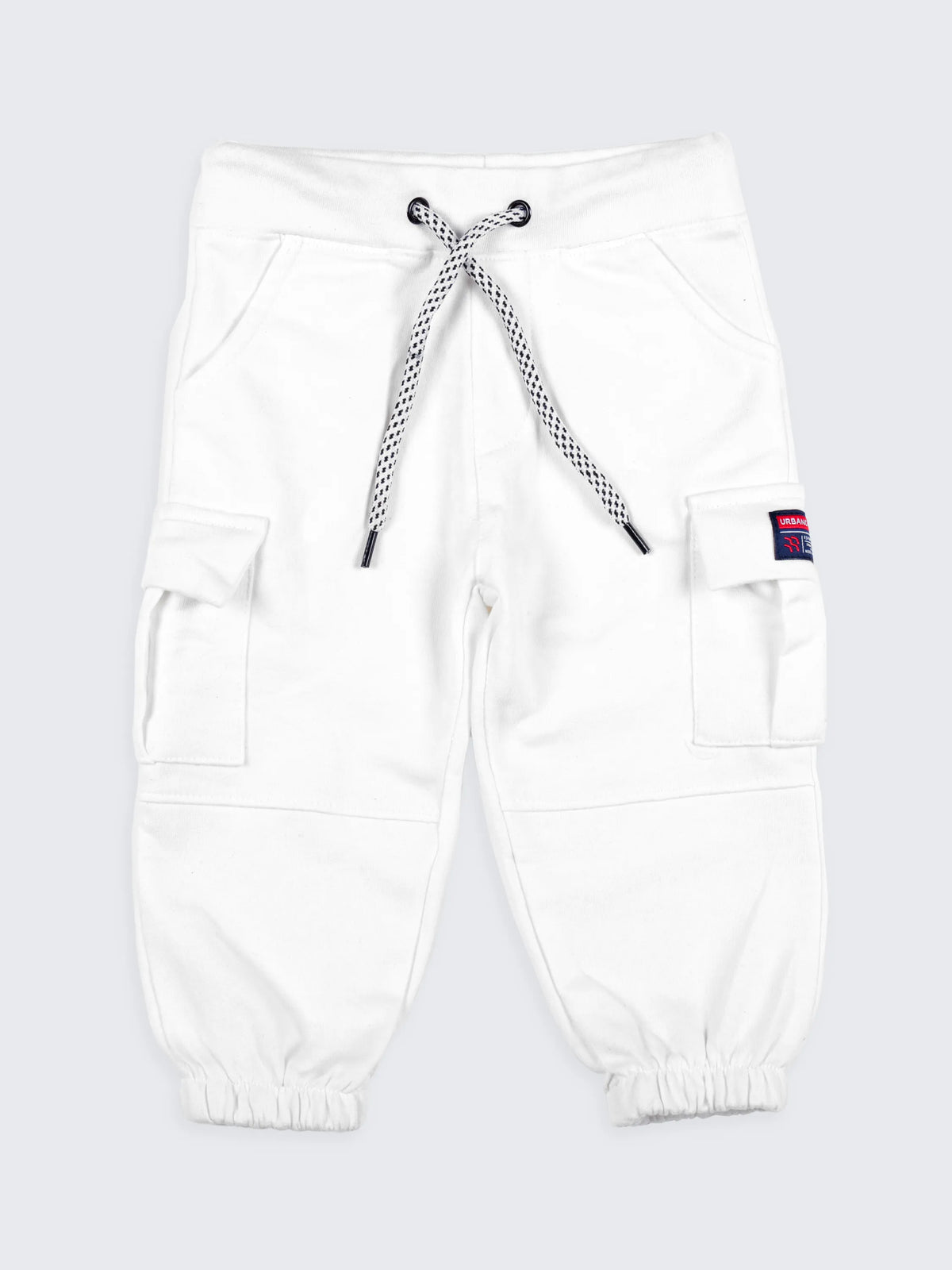 Boys Everyday Cargo Joggers - White