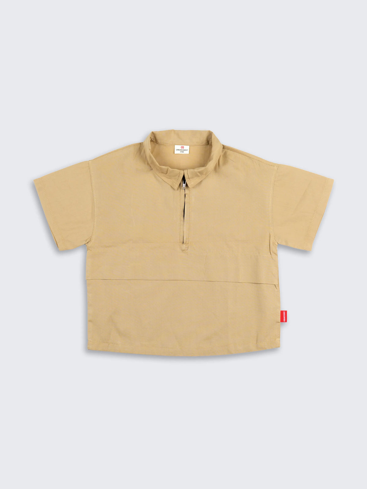 Minimalist Zip Shirt for Boys