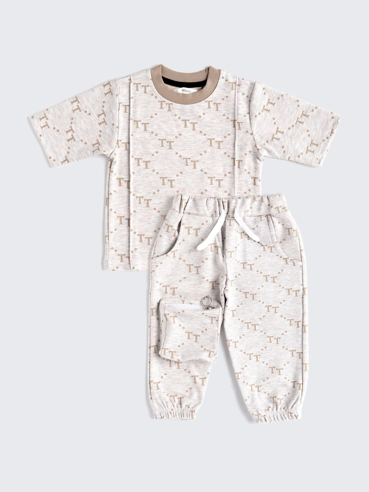 Unisex Co-ord Set with Detachable Pouch