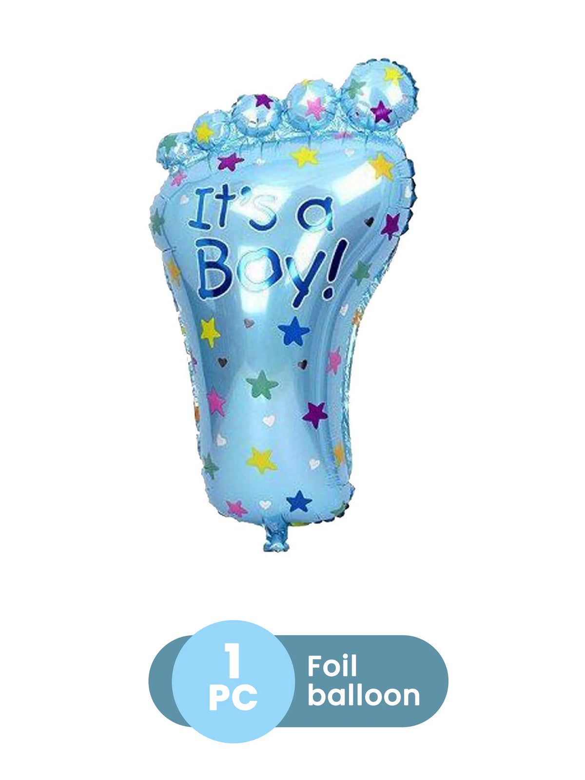 Footprint Foil Balloon - 1 Pc