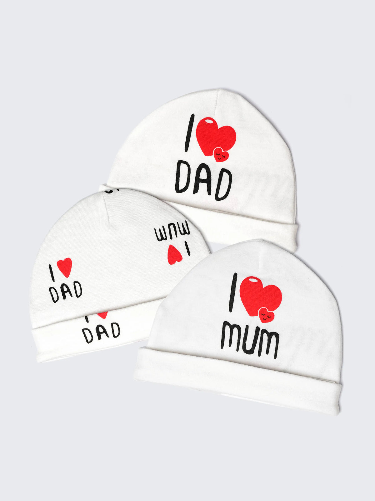 Newborn baby caps – Pack of 3