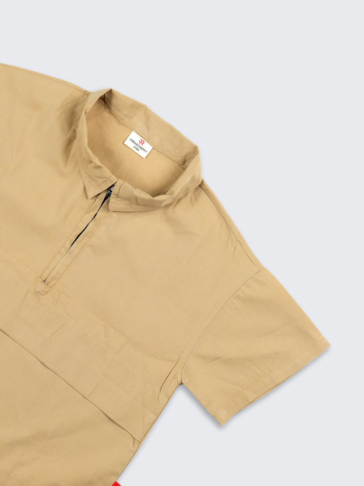 Minimalist Zip Shirt for Boys