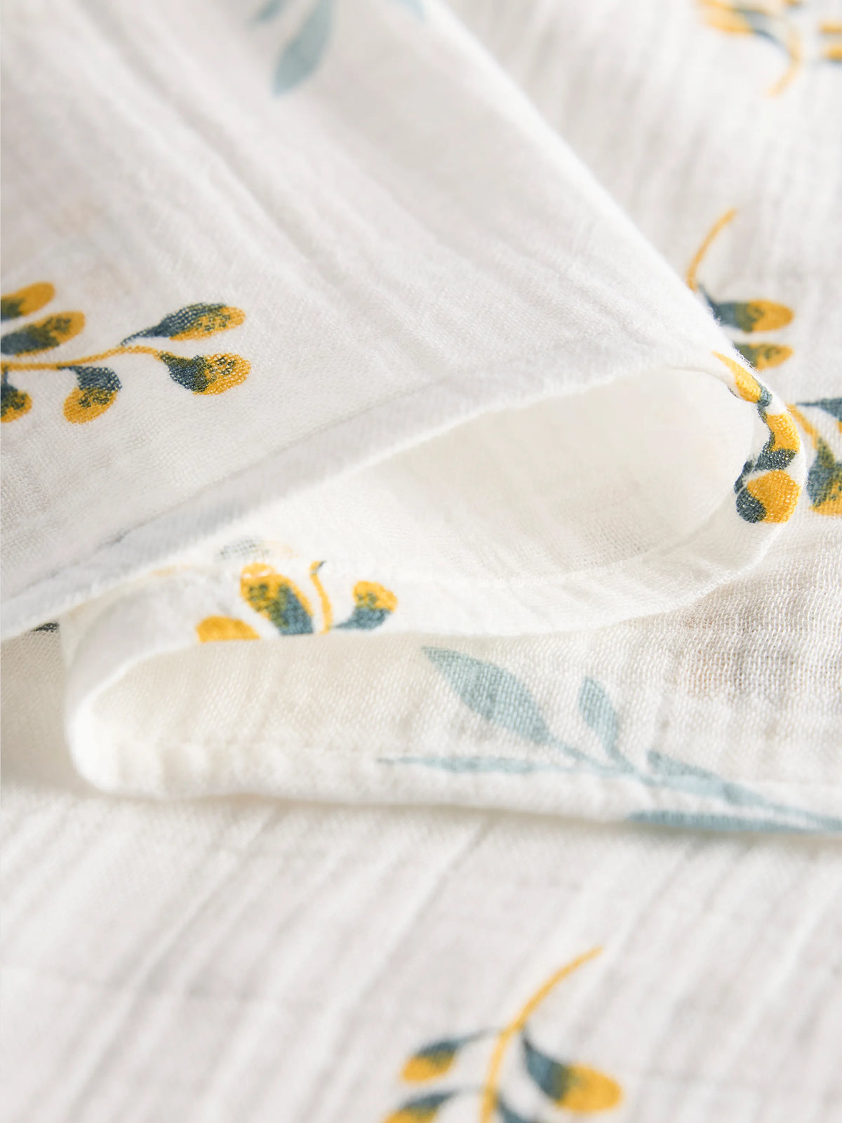 Sunshine Buds Organic Cotton Muslin Swaddle