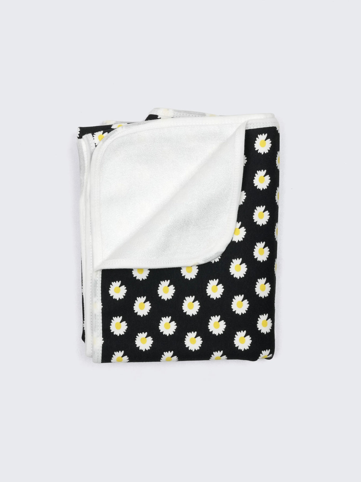 Daisy Print Baby Diaper Changing Mat – Soft & Waterproof