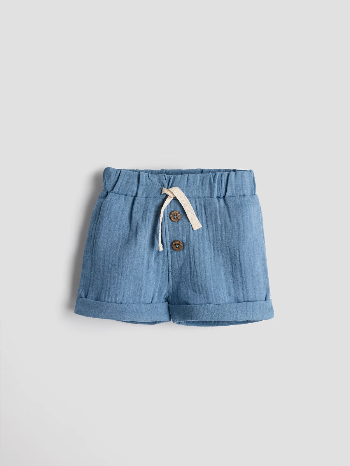 Unisex Organic Cotton Muslin Summer Set – Sky Blue