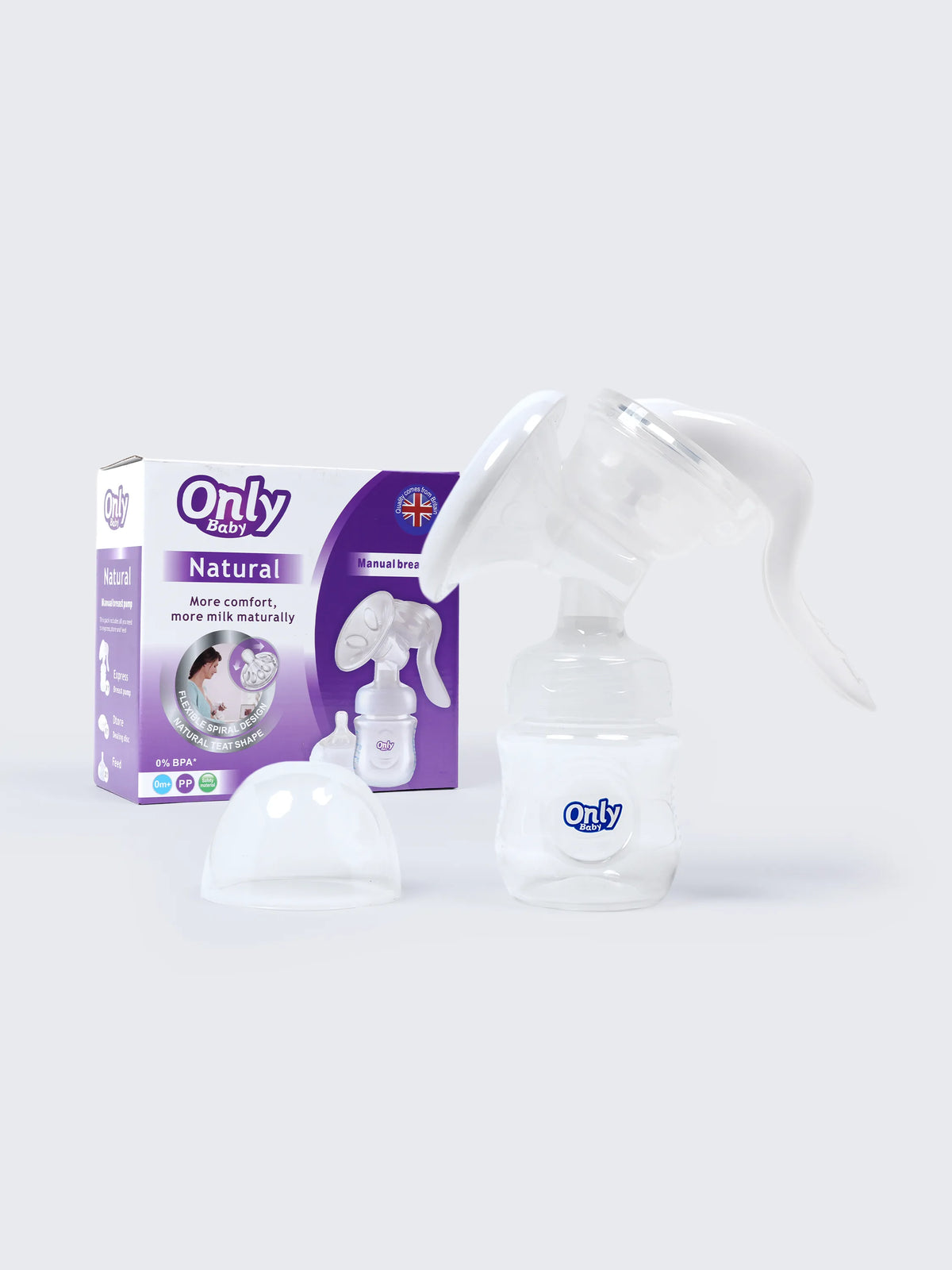 Manual Breast Pump – BPA Free Hand Breast Milk Pump for Mothers