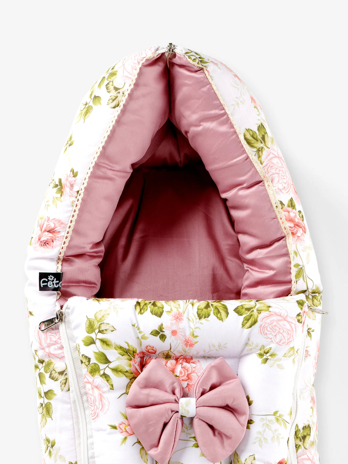 Premium Floral Carry Nest for New Born