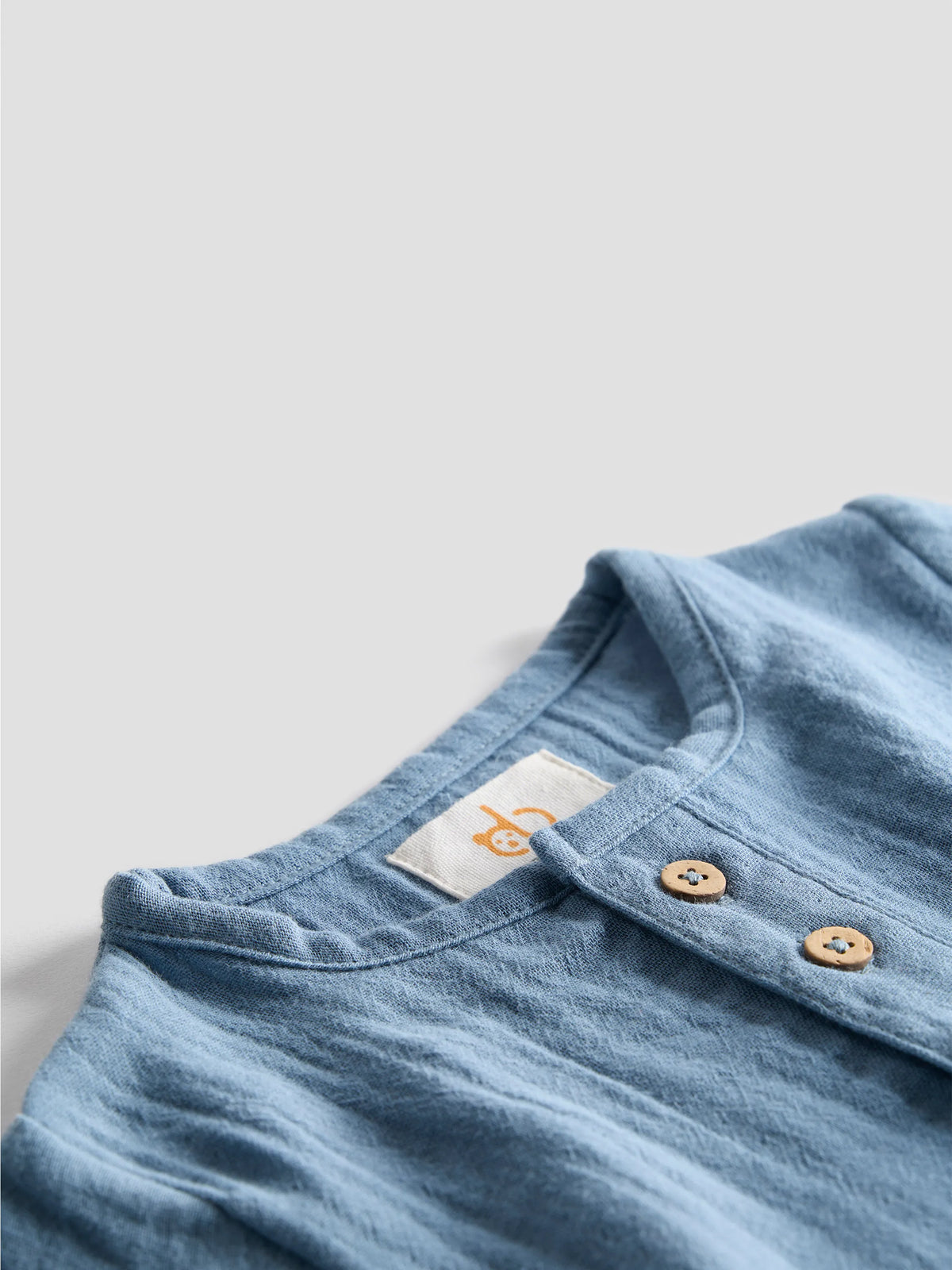 Unisex Organic Cotton Muslin Summer Set – Sky Blue