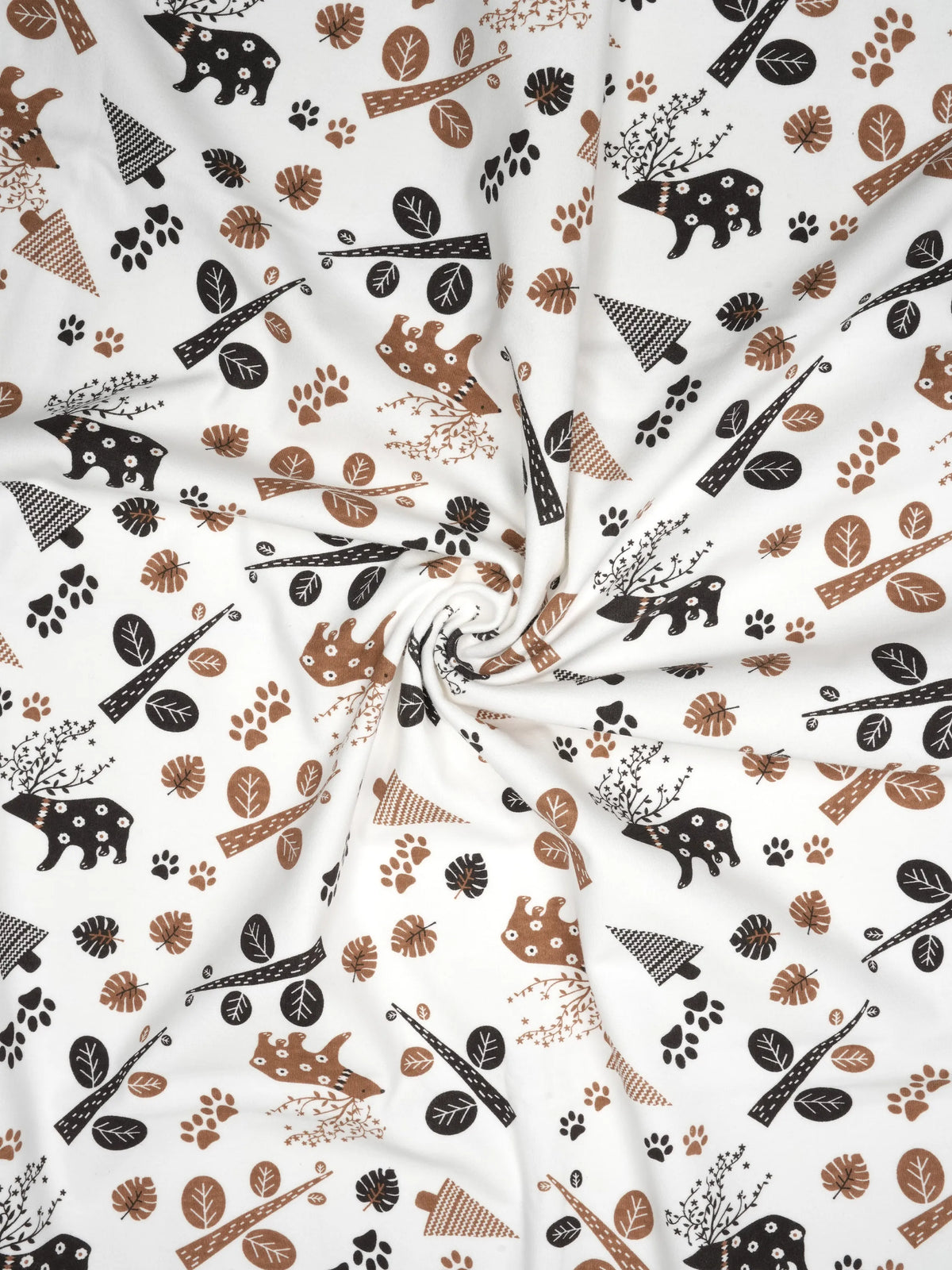 Forest Print Baby Diaper Changing Mat – Soft & Waterproof