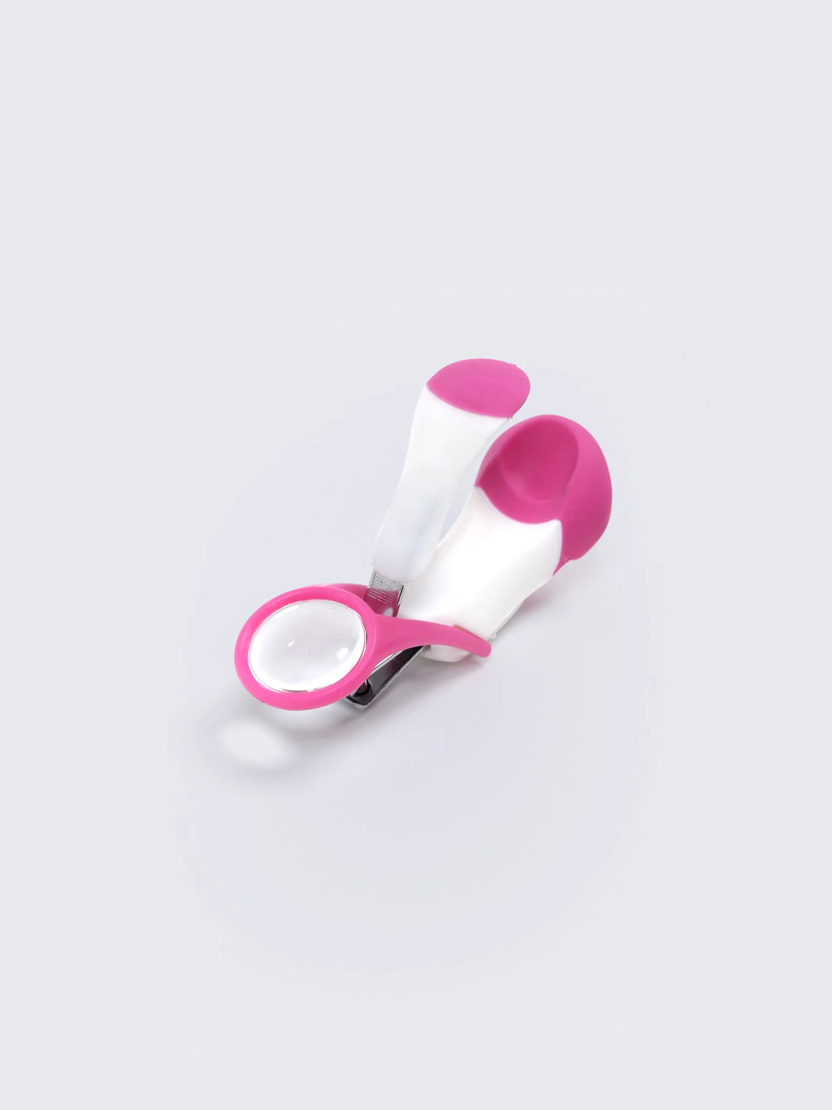 Baby Magnifying Safety Nail Cutter Clipper –Pink