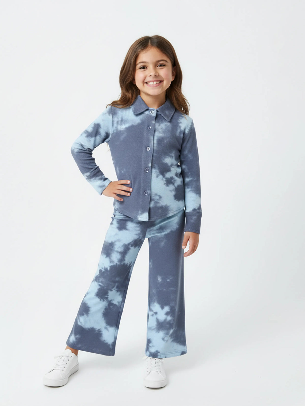 Girls Tie-Dye Comfy Co-ord Set