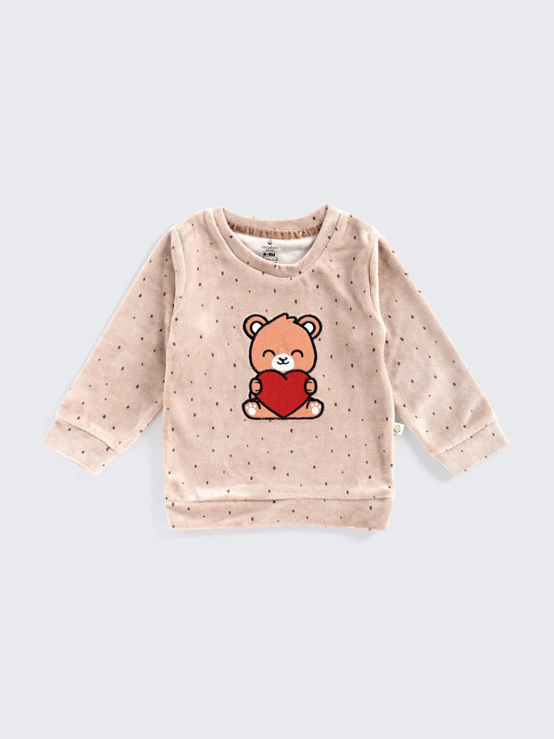 Warm & Snuggly Bear Love Beige Co-Ord Set
