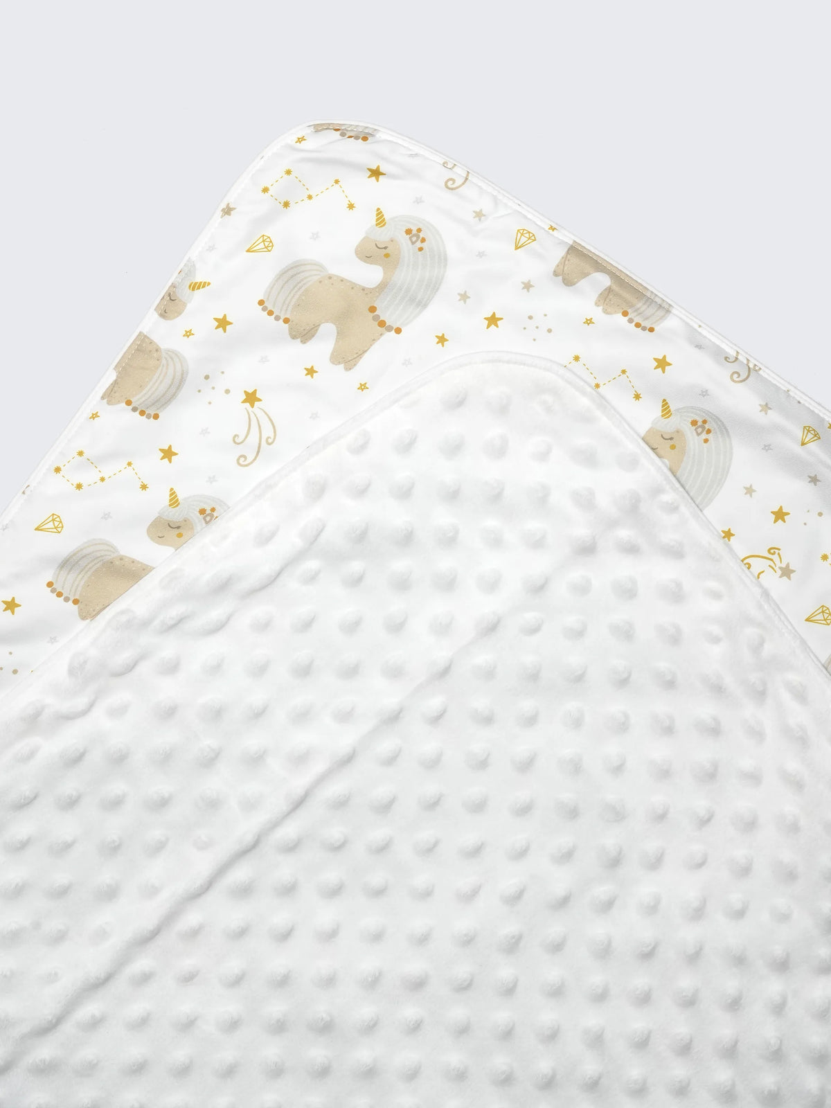 Unicorn Bubble Blanket for baby