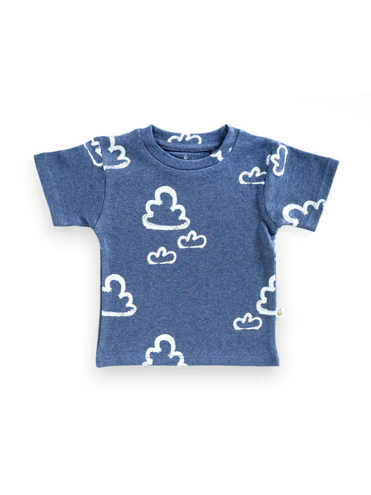 Cloud Print Unisex T-Shirt & Shorts Set for Babies