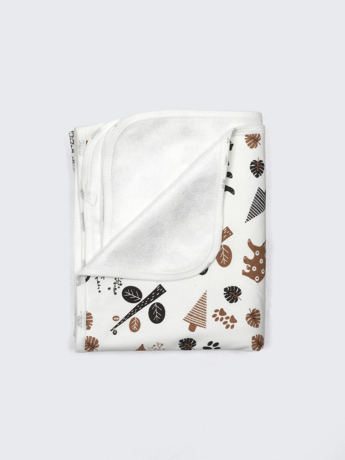 Forest Print Baby Diaper Changing Mat – Soft & Waterproof