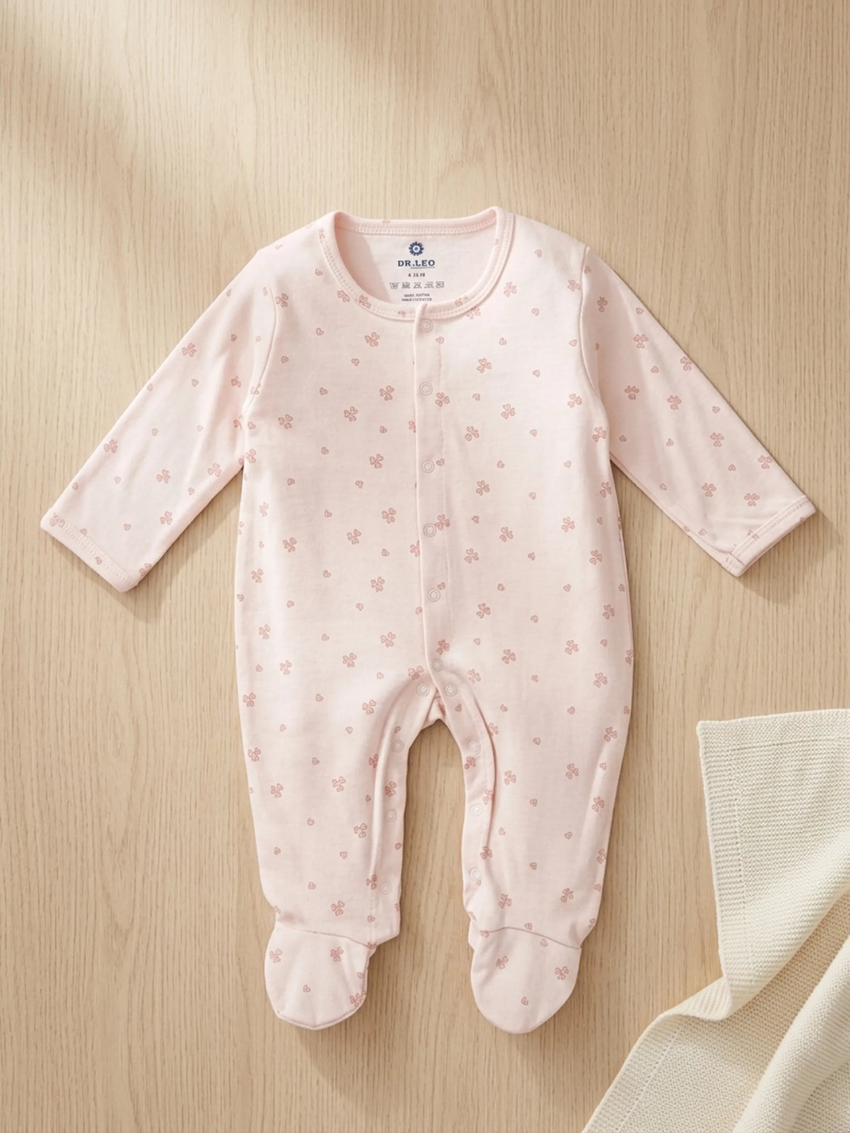 Unisex Baby Printed Sleepsuit