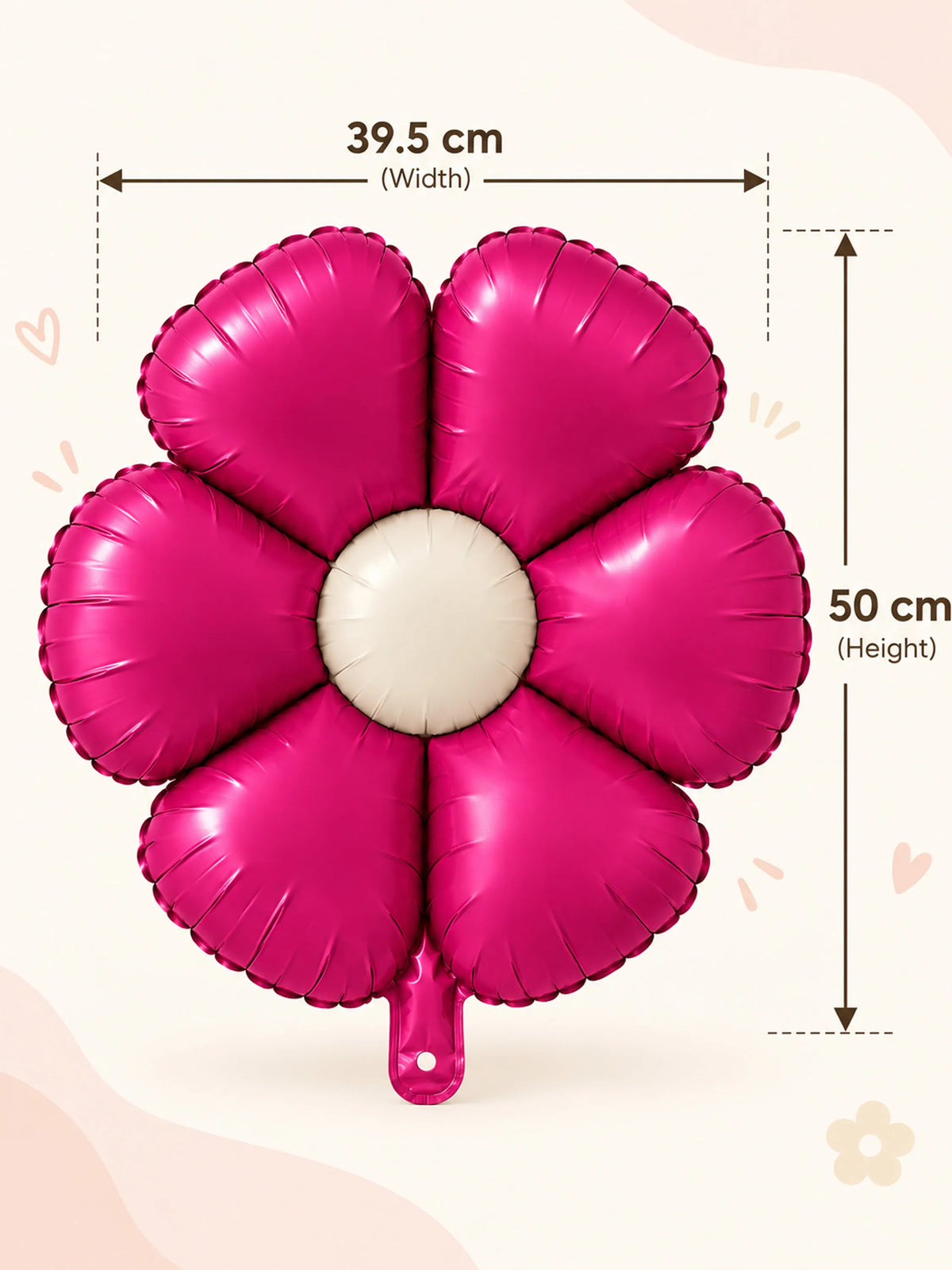 Daisy Flower Foil Balloon