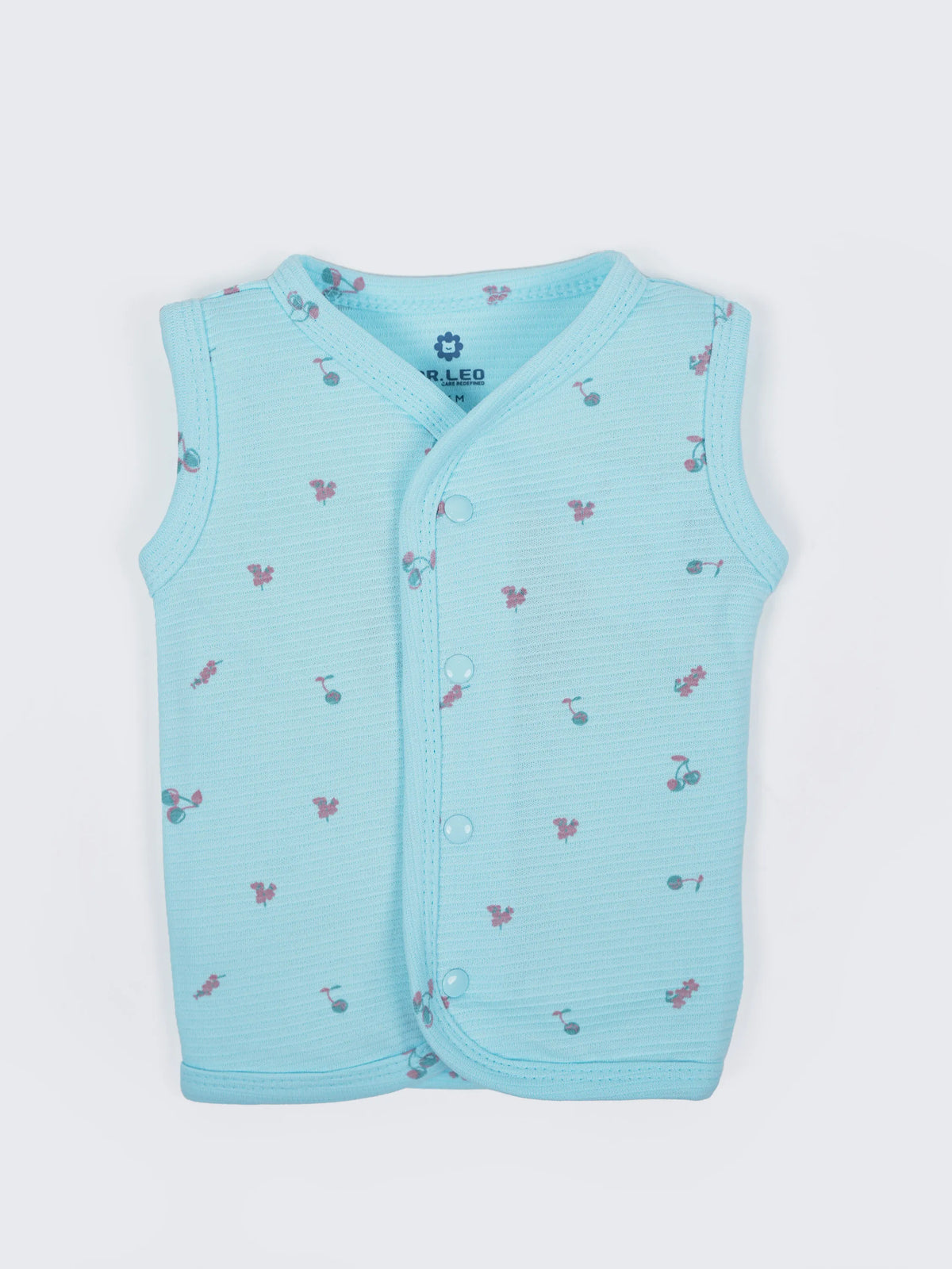 Baby Sleeveless Jabla & Shorts Set - Blue