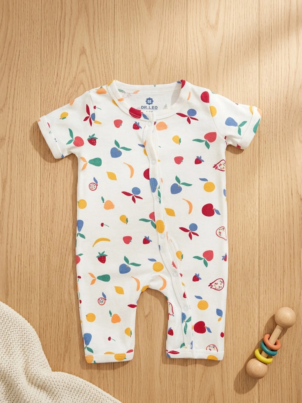 Unisex Printed Baby Jumpsuit