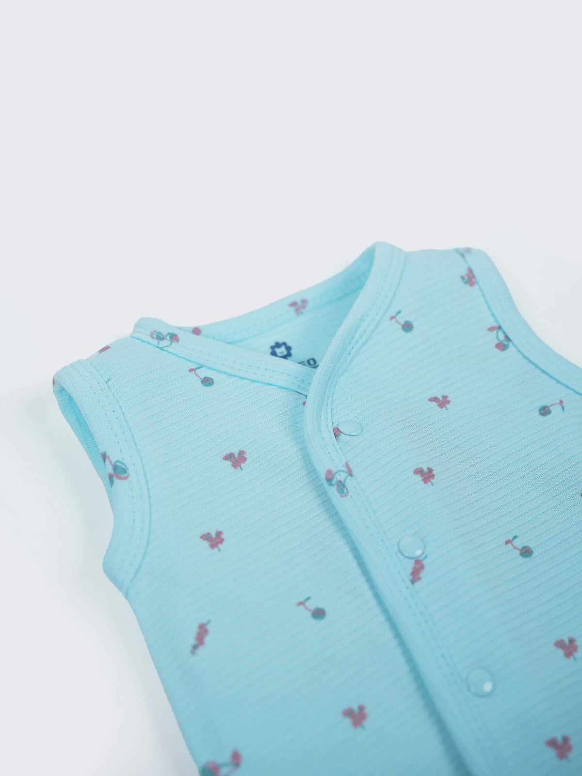 Baby Sleeveless Jabla & Shorts Set - Blue