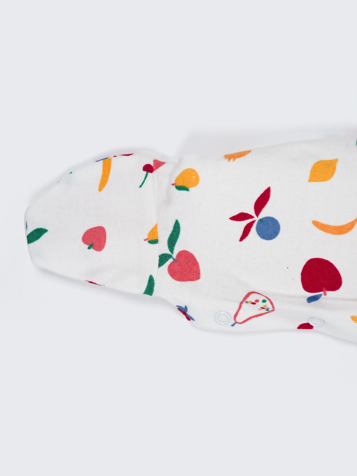 Unisex Baby Printed Hooded Sleepsuit