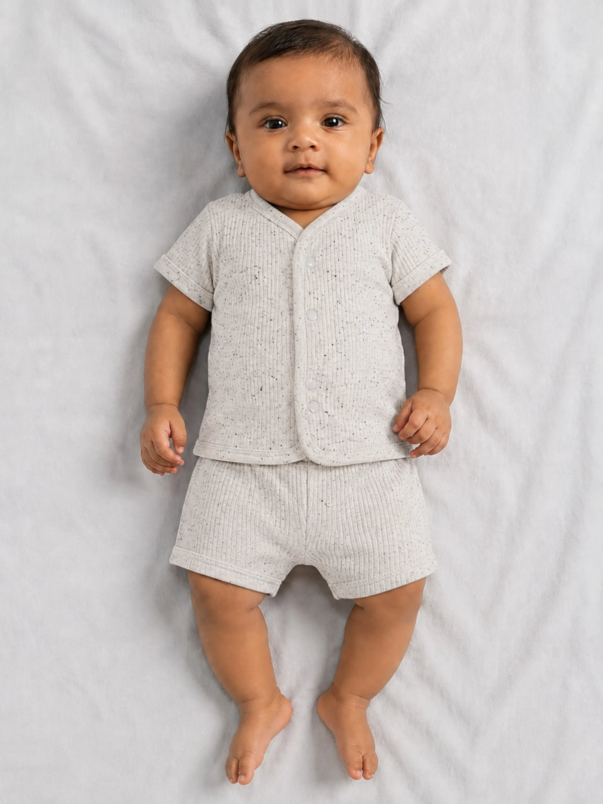 Baby Half Sleeve Jabla & Shorts Set