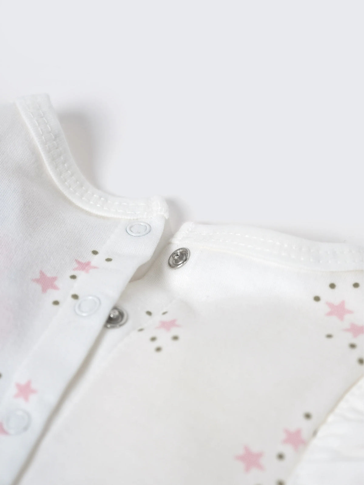 Baby Girls Star Print Ruffle Romper